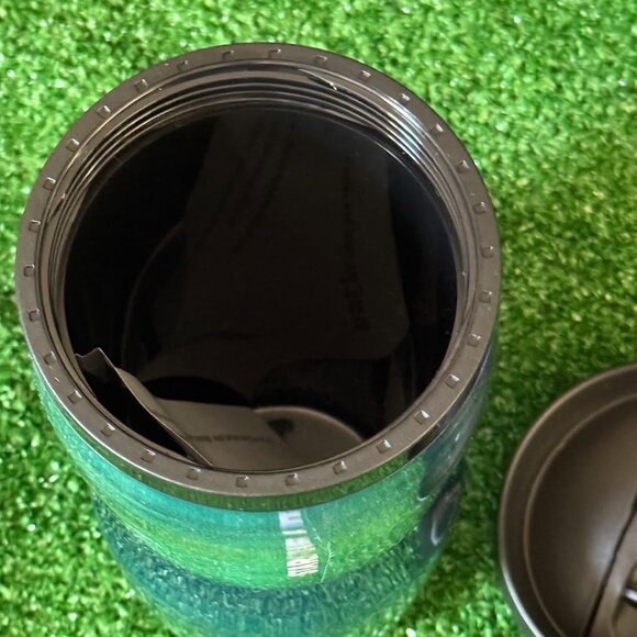 Starbucks Holiday 2016 Gift Set Reusable Green Tumbler & 2.5 oz Roast Coffee NEW - Picture 11 of 14